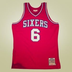 Julius Erving Jersey sixers Mitchell and ness